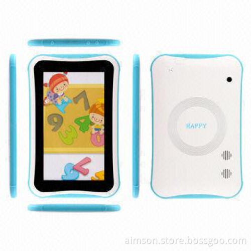 7-inch Dual Core Kids' Pad, 5-color for Option, Low-consumption, High-affection, Promote Delivery